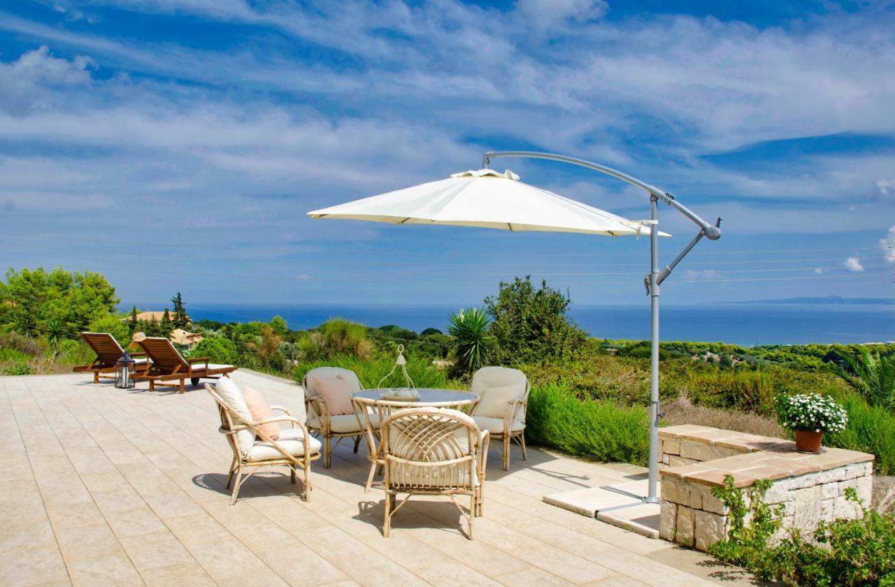 Seaview Daisy House In Zakynthos Island Villa Vasilikí Eksteriør billede